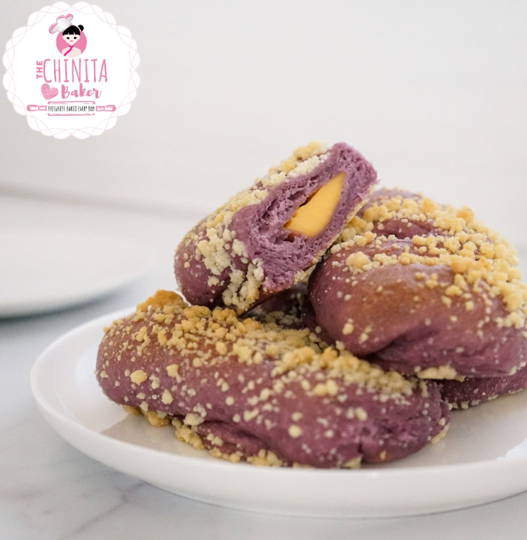 UBE Cheese Brioche Buns