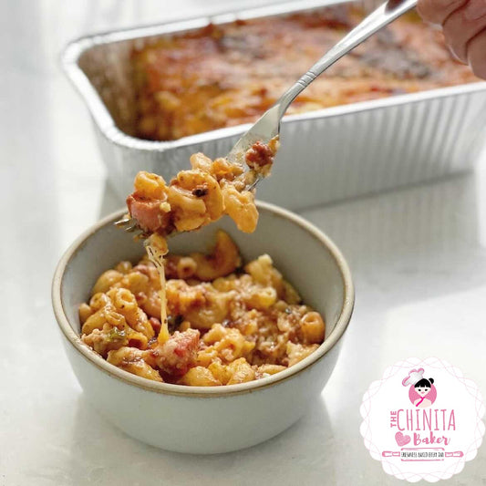 LOAF Meaty & Cheesy Baked Macaroni